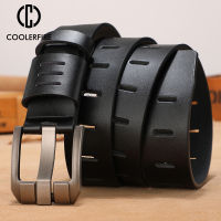 cowhide genuine leather belts for men brand male pin buckle jeans cowboy Mens Belt Luxury Designer High Quality Leather belt men