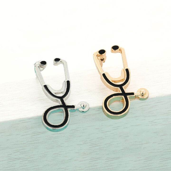 doctors-nurses-mini-stethoscope-brooches-pins-jackets-coat-lapel-pin-bag-button-collar-badges-gifts-medical-jewelry