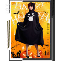 ? Popular Clothing Theme Store~ Halloween Costume Cos Ghost Black Cloak European And American Horror Witch Company Annual Meeting New Year Dance Party