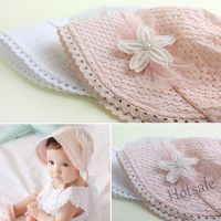 【hot sale】┋ C05 Summer Lace Mesh Baby Hat Flower Newborn Hat Infant Toddler Sun Hat Girls Bonnet Cap Beanie Hat Photo Props