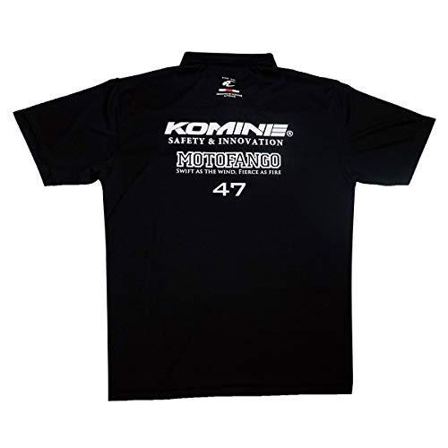 komine-bike-komine-เสื้อเชิ้ตทีมสีดำ-jk-401-l