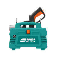 Power Action เครื่องฉีดน้ำแรงดันสูง เครื่องอัดฉีดแรงดันสูง 1800 วัตต์ เครื่องฉีดน้ำ 110 บาร์ มีระบบตัดน้ำอัตโนมัติ รุ่น PW1800