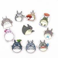 1Pcs Lovely Totoro Cartoon Label Badge Pins Coat Jackets Icon For Women Children Brooches Kids Fashion Popular Gift