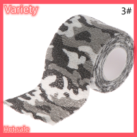 Variety ✨Hot Sale✨ 1PC กลางแจ้ง Camo ปืนล่าสัตว์กันน้ำตั้งแคมป์พราง Stealth DUCT Tape