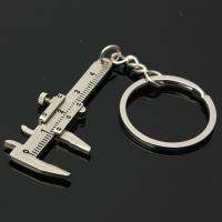 Portable Mini Caliper Tools Key Ring Alloy Vernier Caliper Key Chain Calipers Measuring Gauging Tools Ornaments Rulers 0-40Mm