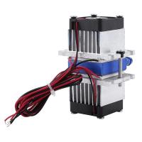 DC 12V 144W Thermoelectric Cooler Peltier Dual Chip Semiconductor Refrigeration Cooling System Cold Plate Cooler Device Electrical Circuitry Parts