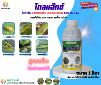 อะบาเมกติน โกลแจ๊กซ์ 1ลิตร กลุ่ม6 สูตรเย็น ฉีดผ่าดอกได้ เพลี้ยไฟ หนอนชอนใบ หนอนใบขาว หนอนม้วนใบข้าว หนอนปะกบใบส้ม หนอนใยผัก