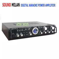 SOUNDMILAN เครื่องแอมป์ขยายเสียง เครื่องขยาย DIGITAL KARAOKE POWER AMPLIFIER มีบลูทูธ BLUETOOTH USB SD CARD FM AV-3325