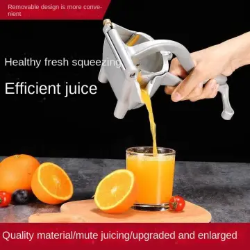 Migecon Manual Citrus Juicer Squeezer Lid Rotation Press w