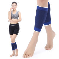 4 pcs ปลอกรัดน่อง ปลอกขา ผ้ารัดน่อง ปลอกขาสำหรับวิ่ง ออกกำลังกาย Calf Support Compression Sleeves