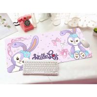 STELLA LOU แผ่นรอง คีย์บอร์ด รองคีย์บอร์ด keyboard ลาย STELLA LOU สเตลล่า ขนาด 30 x 70 cm แผ่นหนานุ่ม มีงกันลื่น mn Sาคาต่อชิ้น (เฉพาะตัวที่ระบุว่าจัดเซทถึงขายเป็นชุด)