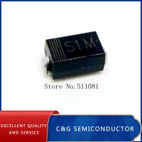 100pcs S1M SMA 1A1000V DO-214AC SMD schottky diode