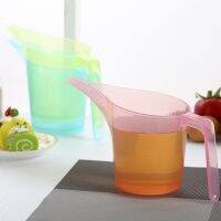 ❣✶ 1PC 3 Colors Candy color long mouth cup fresh lovely daily kitchen gadgets with scale drinking cup JH 0730