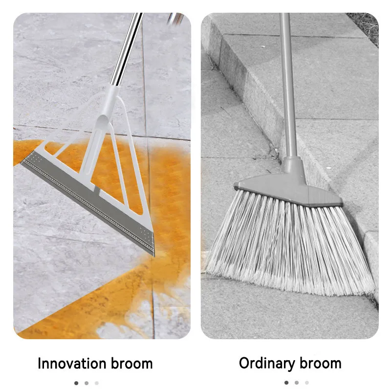 تسوق Magic Silicone Broom Floor Cleaning Squeegee Hand-push Pet Hair Dust Brooms  Silicone Floor Wiper Home Cleaning Tools اونلاين