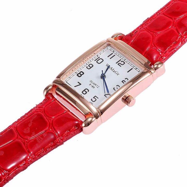 a-decent035-2022-newfor-women-squaregold-wristfashion-leatherwatches-ladieswatch-clock-montre-femme