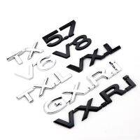 №▬ VXS TX GXRi VXRi VX letter Car Stickers for Toyota Domineer TXL Land Cruiser LAND FREE VXR GXR VXL V8 V6 5.7 rear trunk decals