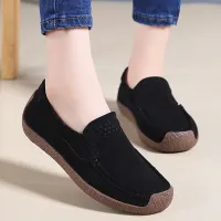 SKYE loafers shoes รองเท้าโลฟเฟอร์ หนังกลับ ไซส์ใหญ่ ผู้หญิง รองเท้าส้นแบน รองเท้า