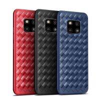 A2ZSHOP ​​​หรูหราสมาร์ท case สำหรับ huawei mate 20 pro, huawei mate 20pro หรูหราตารางซิลิโคนโทรศัพท์ case สำหรับอัลตร้าบางปกหลังกรณี fundas สำหรับ huawei mate20pro ตารางสานแบบยืดหยุ่นซิลิโคนสัมผัสนุ่มคุ้มครองเต็มรูปแบบสำหรับ huawei Mate20Pro "6.39 นิ้ว"