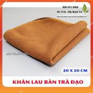 khăn lau bàn trà đạo - đạo cụ trà đạo cùng ấm tử sa nghi hưng cao cấp