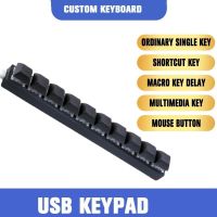 ขายดีที่สุด bnfg330 - / 10 Keys Macro Programming Keyboard OSU Gaming Keyboards Mini Keypad Drawing Keyboard Custom Keyboard Mechanical Keyboard