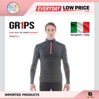 เสื้อแขนยาว เสื้อแขนยาวออกกำลังกาย สำหรับผู้ชาย MEN HALF ZIP SPORTS WARMER ATHLETICA Size.L แบรนด์ GR1PS จาก Ai Retail