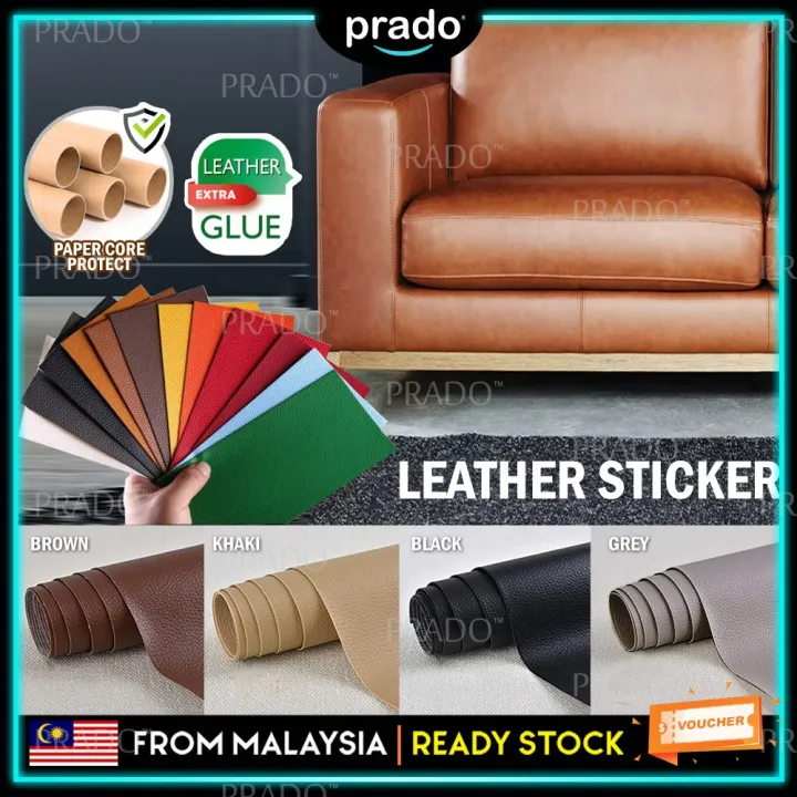 Prado Malaysia Leather Sticker Self, Black Leather Car Seat Repair