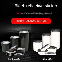 3m black reflective stickers cover scars at night highlight warning black cars car scratches invisible decorative stickers