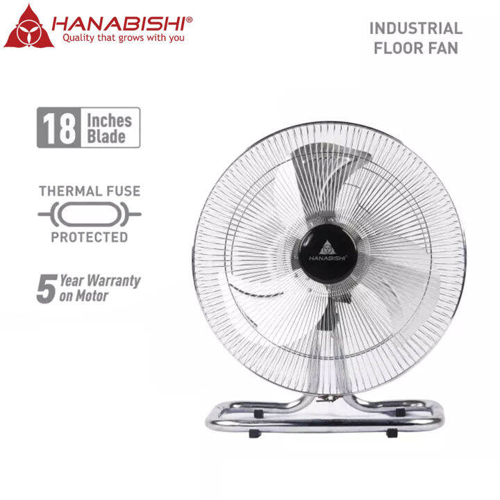 Hanabishi HIFF108 Industrial Floor Fan Lazada PH