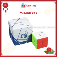 Rubik 2x2x2 YongJun YJ MGC 2x2 Stickerless Black Màu đen