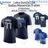 NBA Dallas Mavericks Quick-drying T-shirt Luka Dončić No.77 Basketball Short Sleeve