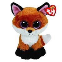 【YF】 15cm Ty Big Eye Beanie Animals Plush Toy Fox series Cute Animal Collectible Children Holiday birthday Gift