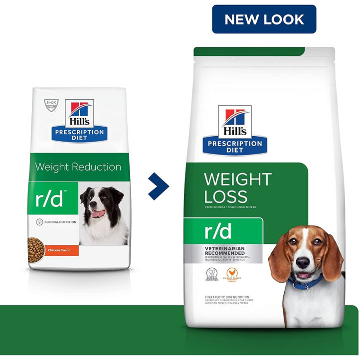 [ ส่งฟรี ] (หน้าใหม่) Hills r/d Weight Reduction 3.8 kg อาหารสุนัข สูตรสำหรับสุนัข ลดน้ำหนัก ควบคุมน้ำหนัก 3.8 กิโลกรัม