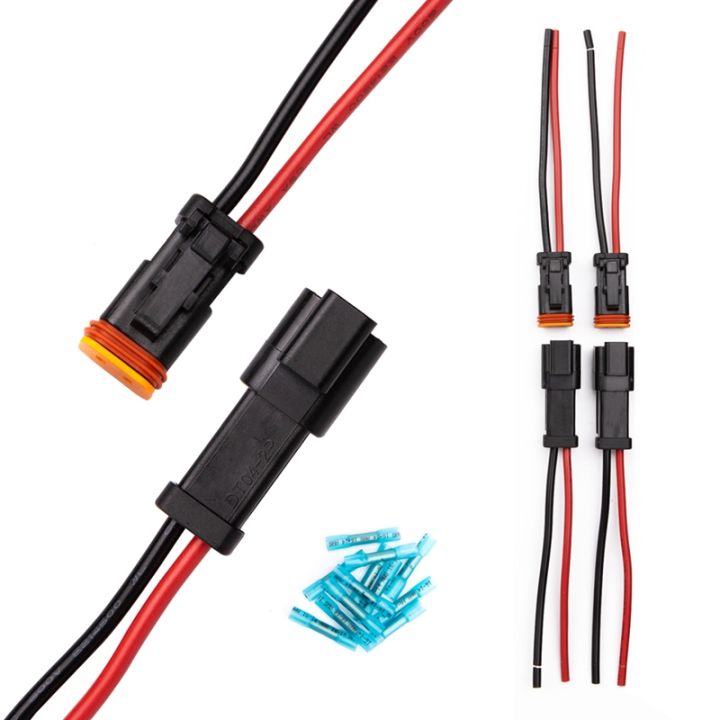 6-pair-dt-2-pin-pigtail-kit-male-female-connector-adapter-socket-wiring-harness-for-led-work-light-bar-black-abs-accessories