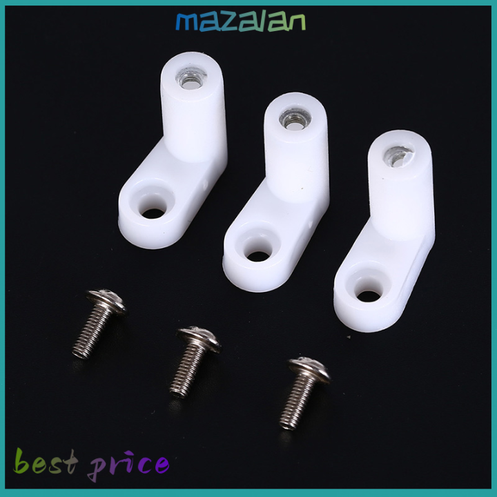 mazalan-10pcs-fixed-plastic-pcb-mounting-feet-20mm-l-ประเภทฟุตพร้อมสกรู