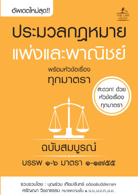 (INSPAL) หนังสือ ประมวลกฎหมายแพ่งและพาณิชย์ พร้อมหัวข้อเรื่องทุกมาตรา ฉบับสมบูรณ์ (เล่มเล็ก)