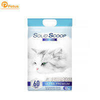 ทรายแมว Solid Scoop ทรายแมวภูเขาไฟ สูตรใหม่ กำจัดกลิ่นฉี่แมวได้ดีเยี่ยม ฝุ่นน้อย ปลอดภัยไร้สารเคมี (12Kg/ 15L) Cat Litter