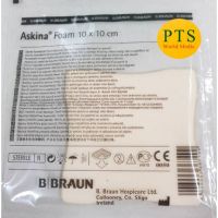 Askina Foam แผ่นแปะแผลกดทับ ขนาด 10x10 ซม. (1 แผ่น)