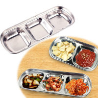 304 Stainless Steel Pepper Roast Meat Sauce Dishes Bowl Separate Sushi Vinegar Soy Plates Tableware Food Seasoning Tray