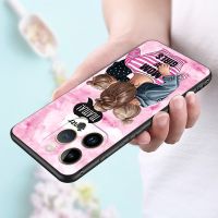 Mobile For iPhone 15 Pro Case For iPhone 15 Pro Max Phone Back Cover Soft Silicone Protective Black Tpu Case Cat Tiger