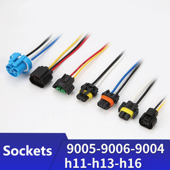 900490059006h9h11h13h16 Plug Fog Light Female Socket Adapter