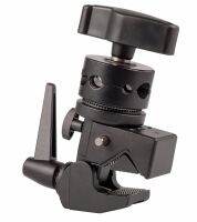 Grip Gobo Head with Super Clamp for Clip Reflective Umbrella Plate Mount Clip