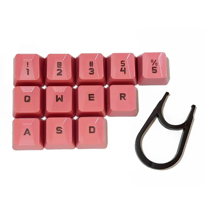 12Pcs Bump Keyboard Keycaps for logitech G310 G613G413 G910 G810 K840