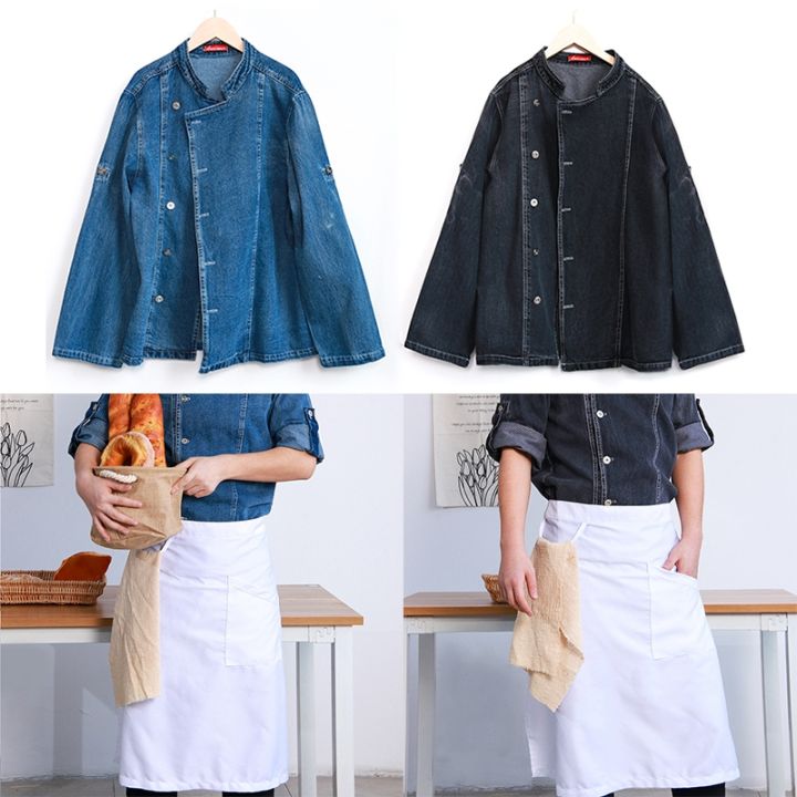 chef-jacket-neutral-cooking-uniform-restaurant-catering-chef-clothes-food-service-cook-coat-chef-uniform-kitchen-work-shirt