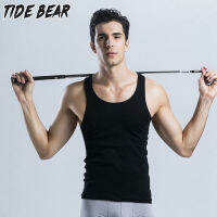 TIDE BEAR เสื้อกล้ามผู้ชาย เสื้อกล้ามชาย ไม่ร้อน เนื้อผ้าบางเบา เสื้อกล้ามออกกำลังกาย เสื้อแขนกุด สำหรับสายเล่นกล้าม เนื้อผ้านุ่นมิ่ม ใส