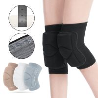 1Pcs Knee Pad Elastic Thicken Fitness Knee Support Breathable Non-Slip Outdoor Running Basketball Brace Women Men Sports Safety