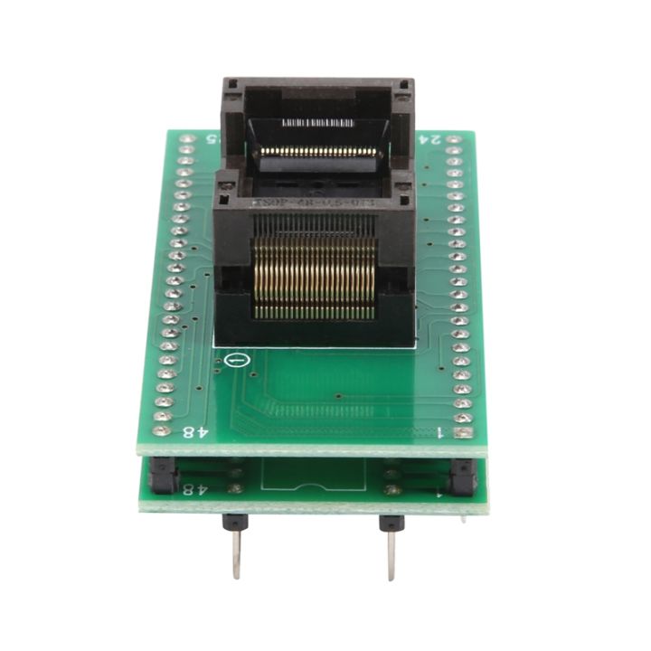 tsop48-to-dip48-adapter-tsop48-socket-pc-metal-adapter-for-rt809f-rt809h-amp-for-xeltek-usb-calculator-programmer