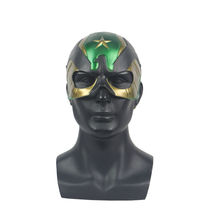 คอสเพลย์อะนิเมะหน้ากากเด็กชายหน้ากาก-latex-face-ทหาร-boy-หมวกกันน็อก-superhero-หน้ากากฮาโลวีน-masquerade-props