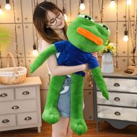 50-90Cm Cute Cartoon Magic Expression Pepe The Frog Sad Frog Plush 4Chan Meme Toys Stuffed Animal Dolls For Kids Brihday Gift