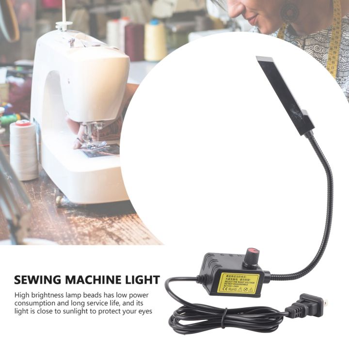 โคมไฟจักรเย็บผ้าสาย4-6ft-โคมไฟ-led-สำหรับจักรเย็บผ้าสำหรับเครื่องเย็บผ้าอุตสาหกรรมในบ้านเครื่องจักรเย็บผ้าในครัวเรือนการเดินทาง