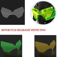 For Kawasaki NINJA 400 Z400 2018-2022 Headlamp Protector Acrylic Shield Screen Lens Front Headlight Cover Guard Protection